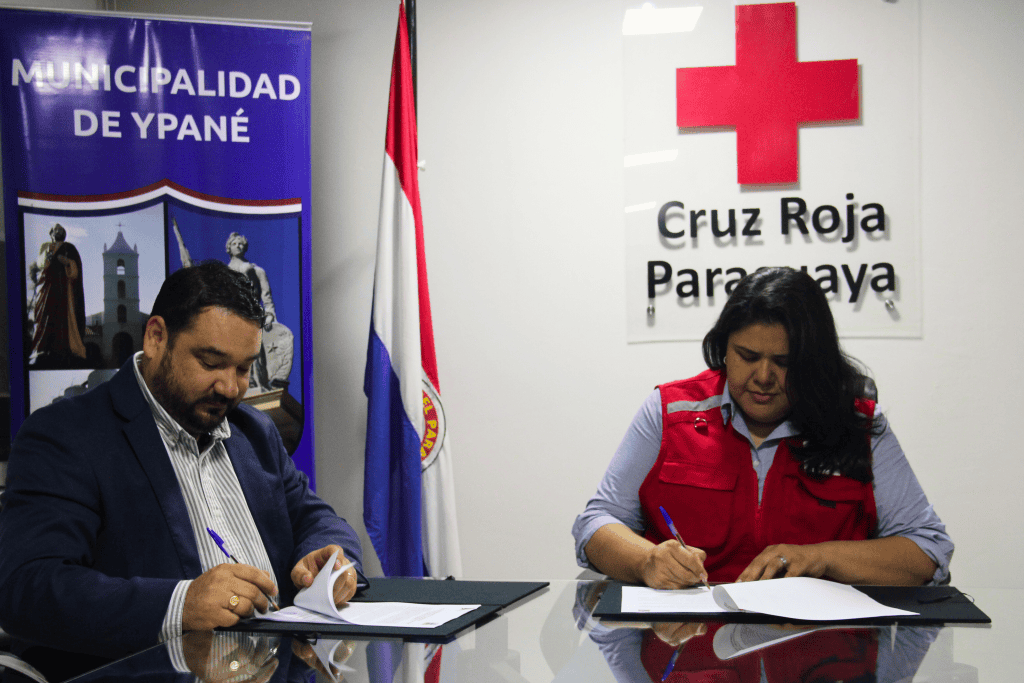 La Cruz Roja Paraguaya y la Municipalidad de Ypané firman convenio ...